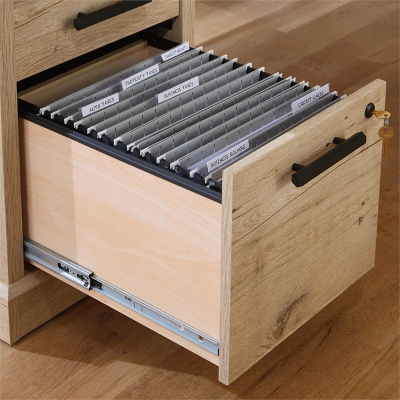 3-Drawer Narrow Square File Cabinet