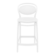 Home Square Indoor Outdoor Counter in Stool White - Set of 2
