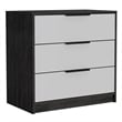 Home Square 2-Piece Set with 3 Drawer Dresser and 5 Drawer Dresser In Smoky Oak