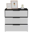 Home Square 2-Piece Set with 3 Drawer Dresser and 5 Drawer Dresser In Smoky Oak