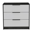 Home Square 2-Piece Set with 3 Drawer Dresser and 5 Drawer Dresser In Smoky Oak