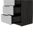 Home Square 2-Piece Set with 3 Drawer Dresser and 5 Drawer Dresser In Smoky Oak