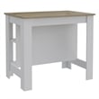 Home Square 2-Piece Set with Storage Pantry Cabinet and Kitchen Island