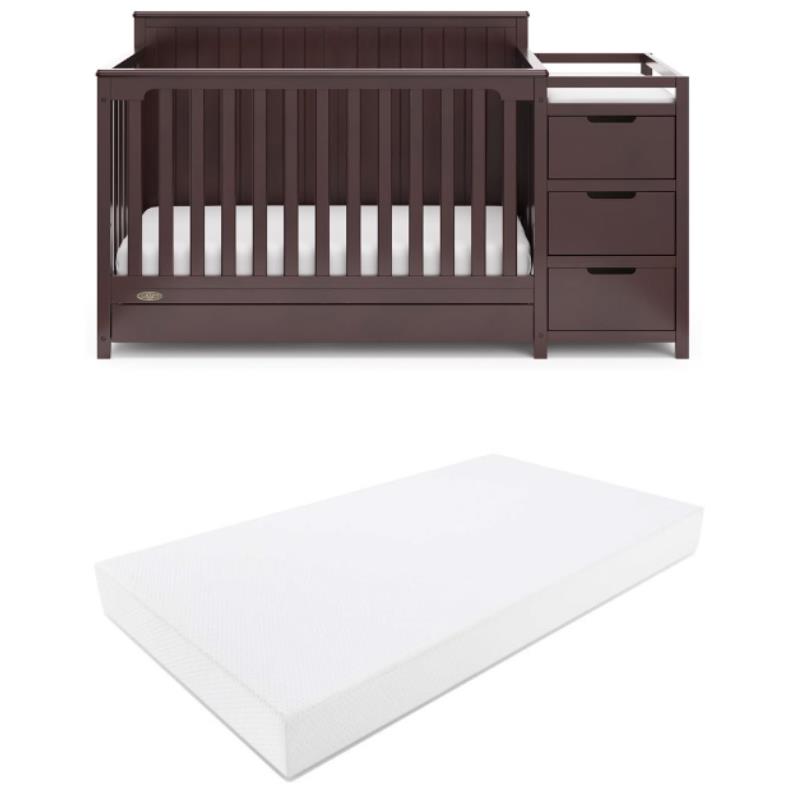 Graco Hadley 5-in-1 Convertible Crib And Changer With Drawer