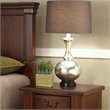 Home Square 2-Piece Set with Aspen Rustic Buffet & Brown Nightstand
