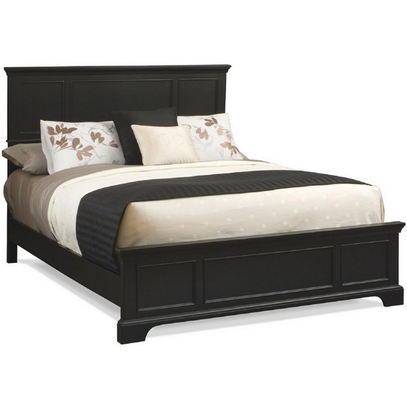 Home Square 3-Piece Set with Bedford 4-Drawer Chest & King Bed & Nightstand