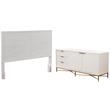 Home Square 2-Piece Set with King Headboard and 64