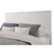Home Square 2-Piece Set with Full Panel Bed & 3 Drawer Accent Chest in White