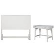 Home Square 2-Piece Set with California King Headboard & Bedroom Vanity