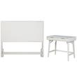 Home Square 2-Piece Set with California King Headboard & Mini Wood Desk