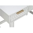 Home Square 2-Piece Set with Queen Headboard & Bedroom Vanity in White