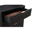 Home Square 4-Piece Set with 5 Drawer Chest & 2 Nightstands & TV Console