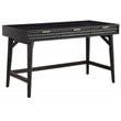 Home Square 4-Piece Set with 7 Drawer Dresser & 2 Nightstands & Large Wood Desk
