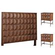 Home Square 3-Piece Set with Trig Standard King Headboard & 2 Nightstands