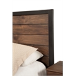 Home Square 3-Piece Set with Weston Queen Bed & 2 Nightstands in Rustic Pine
