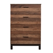 Home Square 2-Piece Set with Weston California King Headboard & 4 Drawer Chest