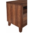 Home Square 2-Piece Set with Trinidad Full Size Bed & TV Console in Toffee