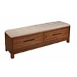 Home Square 2-Piece Set with Nova Standard King Platform Bed & Bench