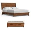 Home Square 2-Piece Set with Nova Standard King Platform Bed & Bench