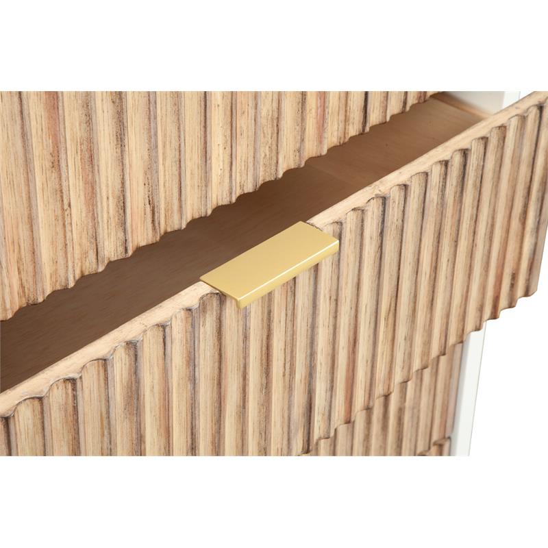 Home Square 3-Piece Set with 5 Drawer Chest & 3 Drawer Chest & Nightstand