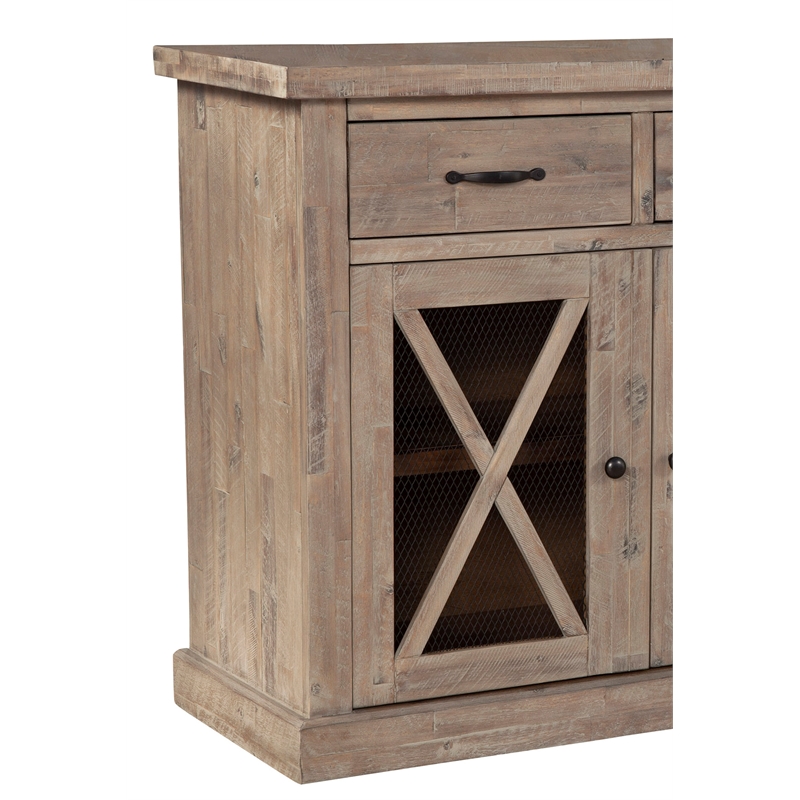 Home Square 2-Piece Set with Newberry Extension Dining Table & Sideboard