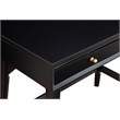 Home Square 3-Piece Set with Flynn 2 End Tables & Desk in Black