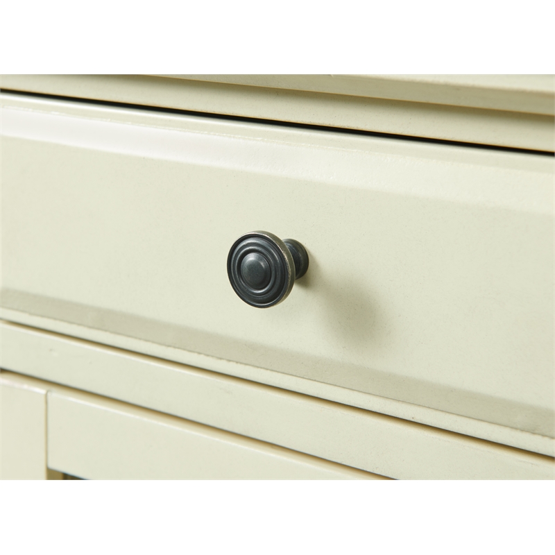 Home Square 2-Piece Set with Elegant Chairside Table & 38