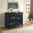 Home Square 2-Piece Set with Elegant Chairside Table & 38