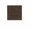 Home Square Lisbon Solid Wood One Drawer End Table in Espresso - Set of 2