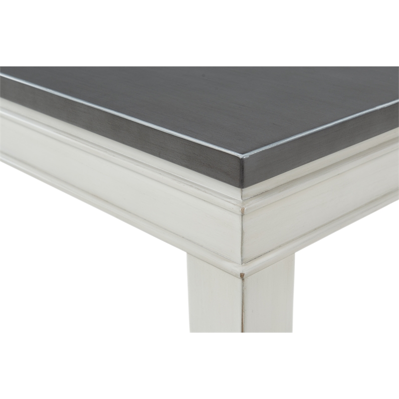 Home Square 5-Piece Set with Dining Table & Server & 3 Dining Chairs