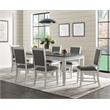 Home Square 5-Piece Set with Dining Table & Server & 3 Dining Chairs