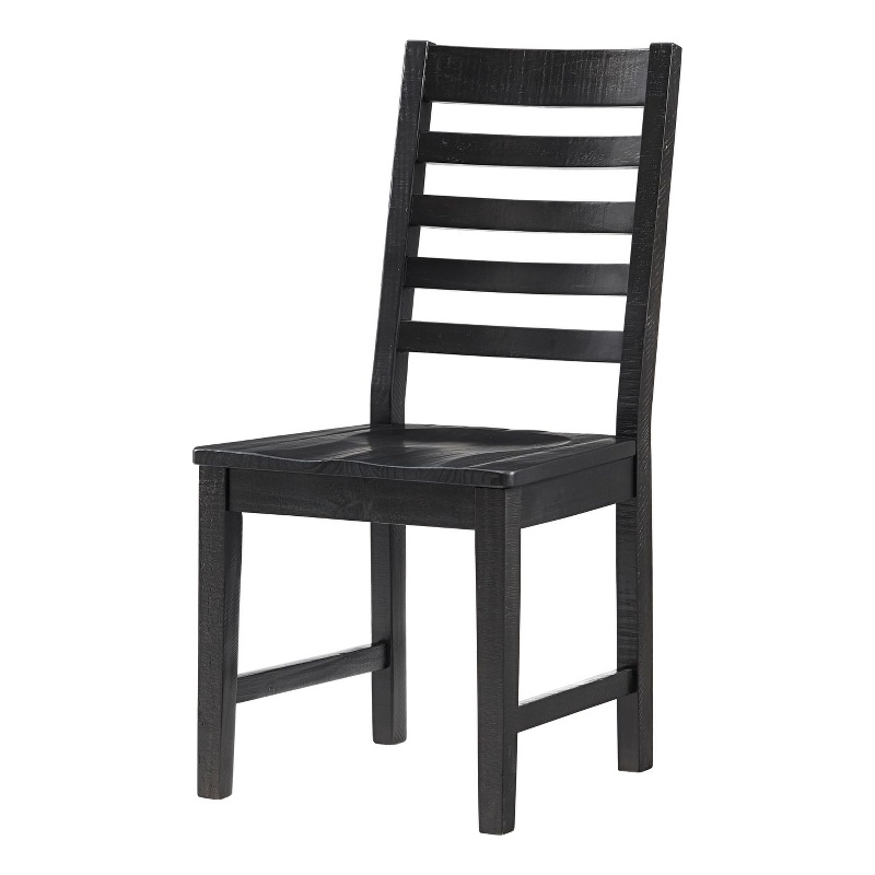 Home Square 3-Piece Set with Napa Round Table & 2 Dining Chairs