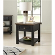 Home Square 2-Piece Set with Monterey 2 Drawer Coffee Table & End Table