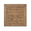Home Square Monterey Solid Wood End Table in Reclaimed Natural - Set of 2