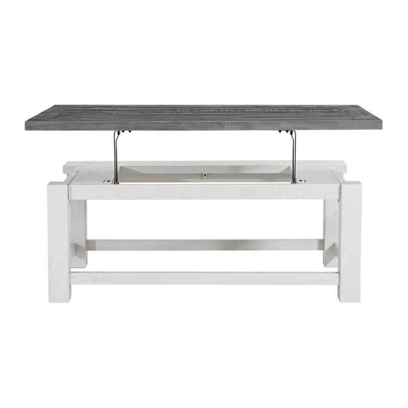 Home Square 2-Piece Set with Lift Top Coffee Table & Sofa Console Table