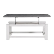 Home Square 2-Piece Set with Lift Top Coffee Table & Sofa Console Table