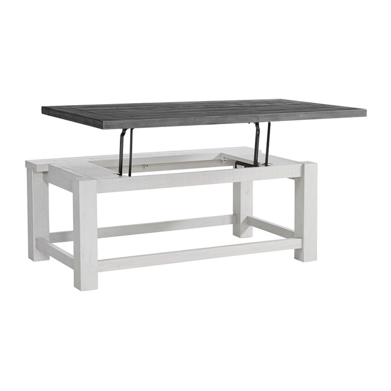 Home Square 2-Piece Set with Lift Top Coffee Table & Sofa Console Table