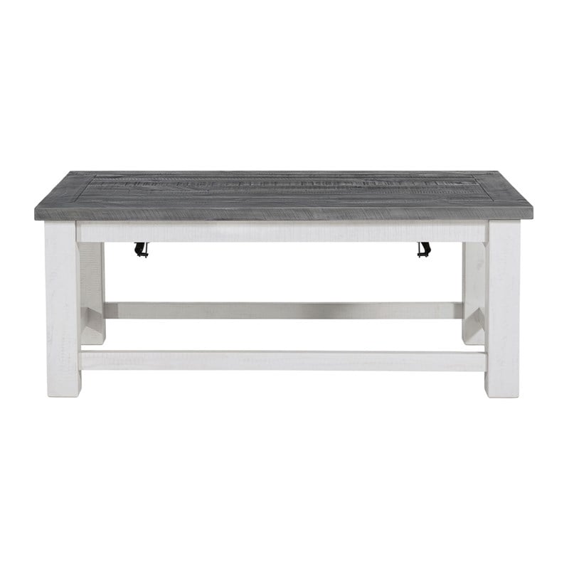 Home Square 2-Piece Set with Lift Top Coffee Table & Sofa Console Table