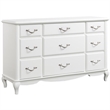 Home Square 2-Piece Set with Kelly 6 Drawer Chest & 9 Drawer Dresser