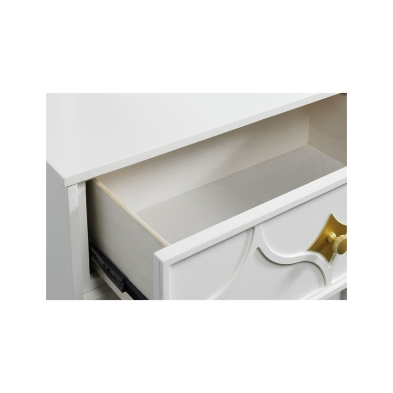 Home Square 3-Piece Set with 5 Drawer Chest & 6 Drawer Dresser & Twin Panel Bed