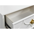 Home Square 3-Piece Set with 5 Drawer Chest & 6 Drawer Dresser & Twin Panel Bed
