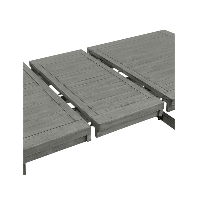 Home Square 7-Piece Set with Extendable Dining Table & 6 Dining Chairs