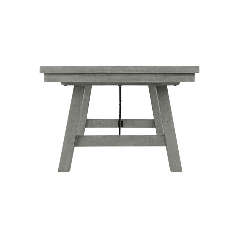 Home Square 7-Piece Set with Extendable Dining Table & 6 Dining Chairs