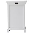 Home Square 3 Drawer Nightstand in Pure White Finish - Set of 2