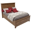 Home Square 4-Piece Set with Queen Bed 6 Drawer Dresser and 2 Nightstands