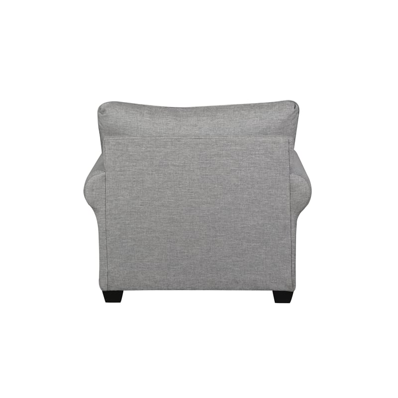Home Square 5-Piece Set with Ottoman Chair Sofa Accent Chair & Ottoman