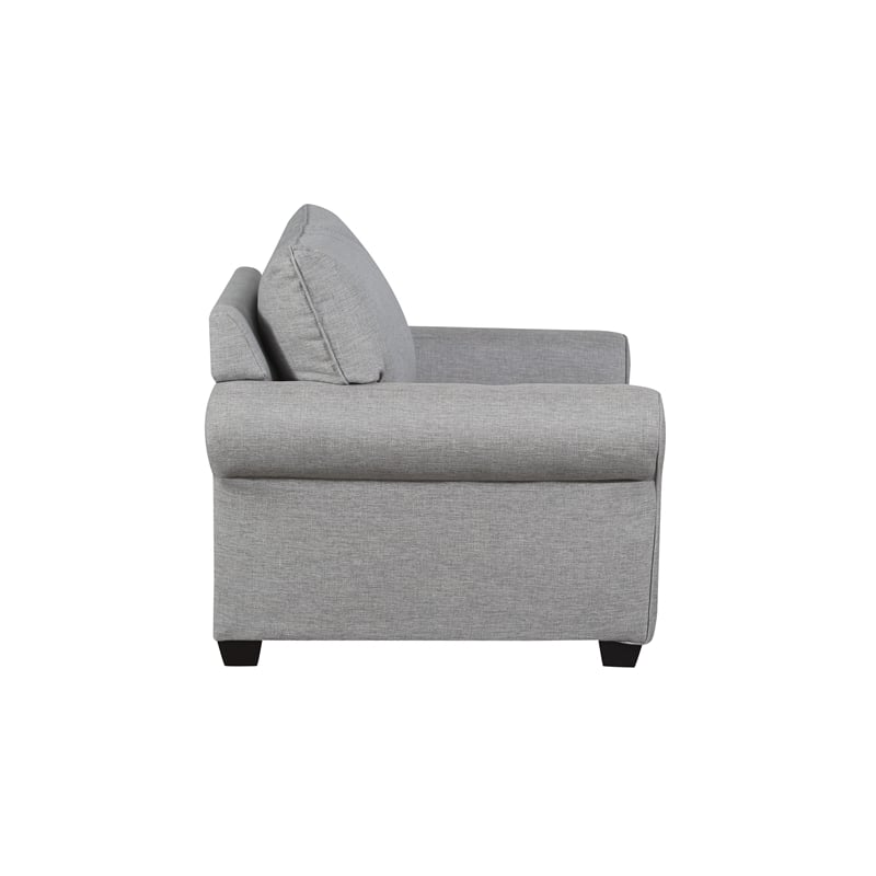 Home Square 5-Piece Set with Ottoman Chair Sofa Accent Chair & Ottoman