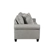 Home Square 5-Piece Set with Ottoman Chair Sofa Accent Chair & Ottoman