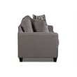 Home Square 4-Piece Set with Sofa Accent Chair Loveseat and Chair