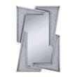 Home Square 2-Piece Set with Mirrored Fireplace and Mirrored Wall Decor